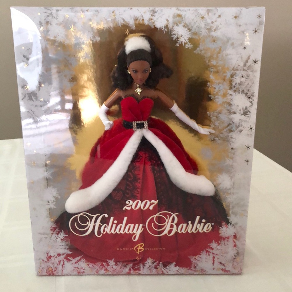 2007 Holiday Barbie African American Mint in box